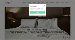 Desktop Screenshot of amodaindia.com